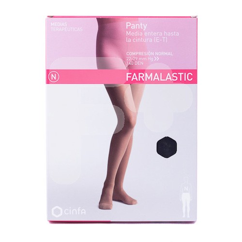 PANTY FARMALASTIC NORMAL NEGRO T.EX.GDE.