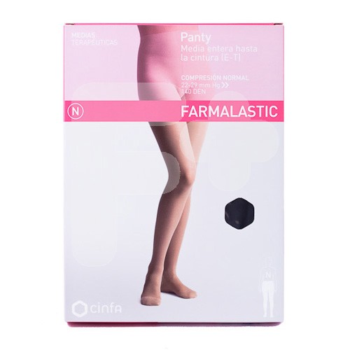 PANTY FARMALASTIC NORMAL NEGRO T.GDE.