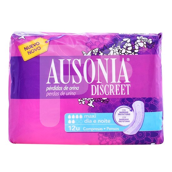 Ausonia discreet maxi 12 uds