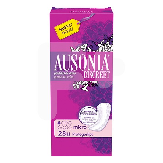 Ausonia discreet micro 28 uds