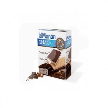 BIMANAN SNACK CHOCO NEGRO PRALINE 6 UDS