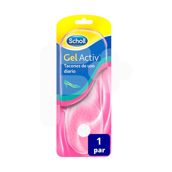 Scholl plantilla gelact tacon diari 1par