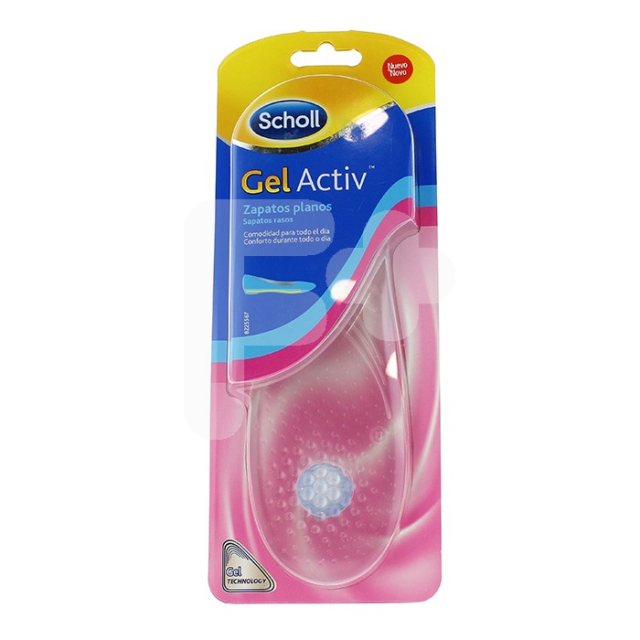 SCHOLL PLANTILLA GELACT ZAPATO PLAN 1PAR