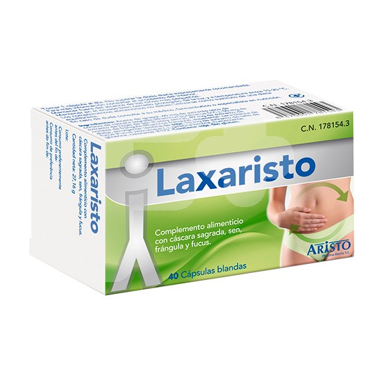 Laxaristo 40 cápsulas blandas