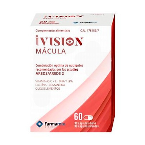 Ivision macula 30 cápsulas duras + 30 cápsulas blandas