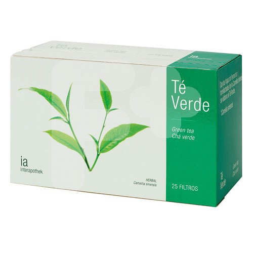 Interapothek té verde infusión 25 unidades