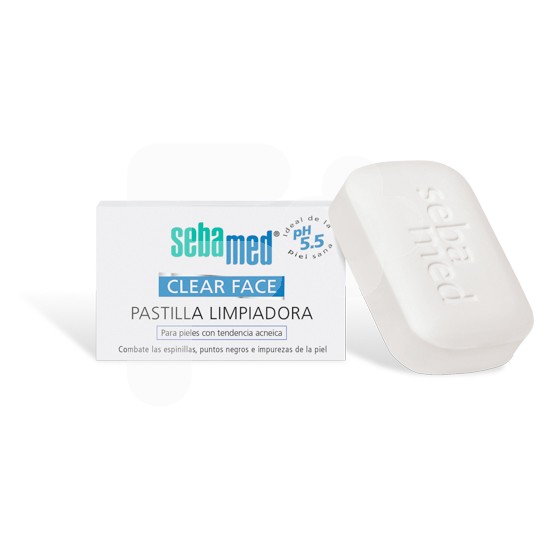 Sebamed clear face pastilla limpiadora 100g