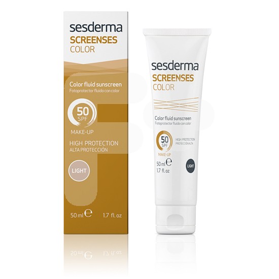 Sesderma screenses color fluido spf 50 light 50ml