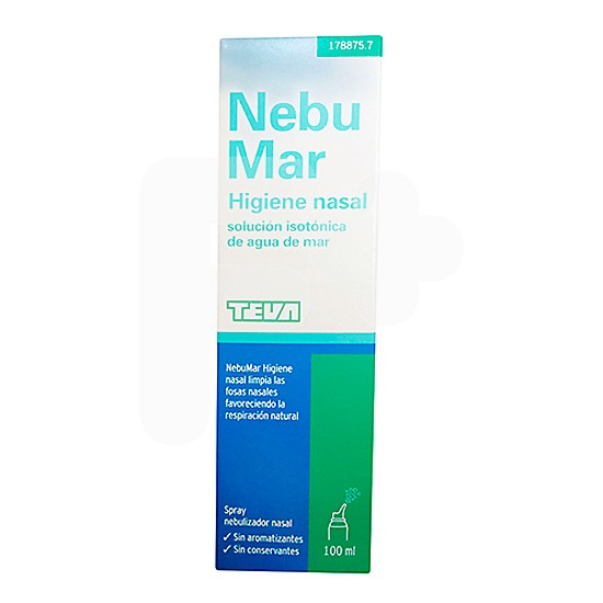 Nebumar higiene nasal agua marina 100 ml