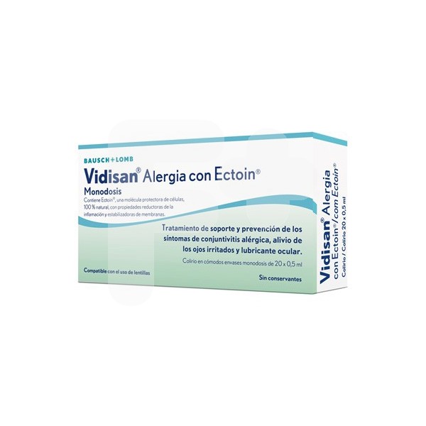 Vidisan Alergia con Ectoin 20 monodosis