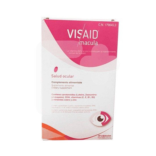 Visaid macula 30 cápsulas