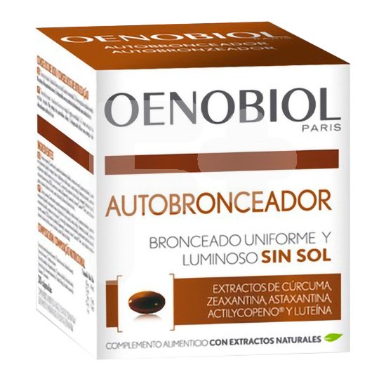 Oenobiol autobronceador 30 cápsulas