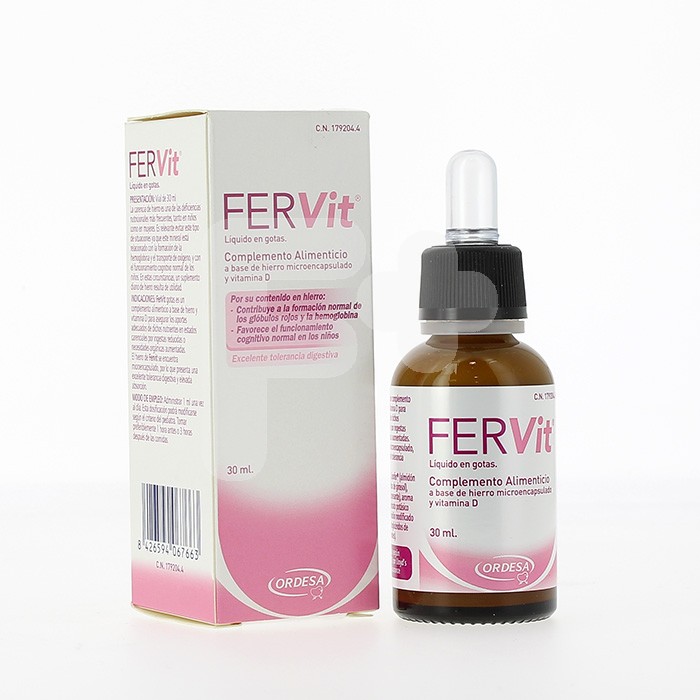 Fervit gotas 30ml