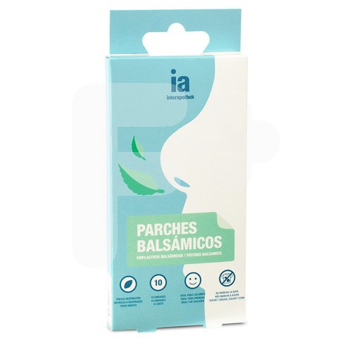 Interapothek parches balsámicos 10uds Interapothek parches balsámicos 10uds