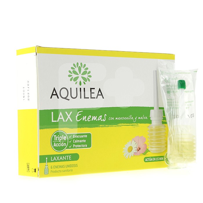 Aquilea Lax enemas 6uds