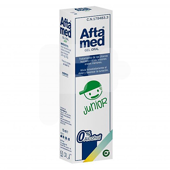 Aftamed junior gel bucal 15 ml