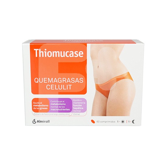 Thiomucase Quemagrasas celulit 60 comprimidos