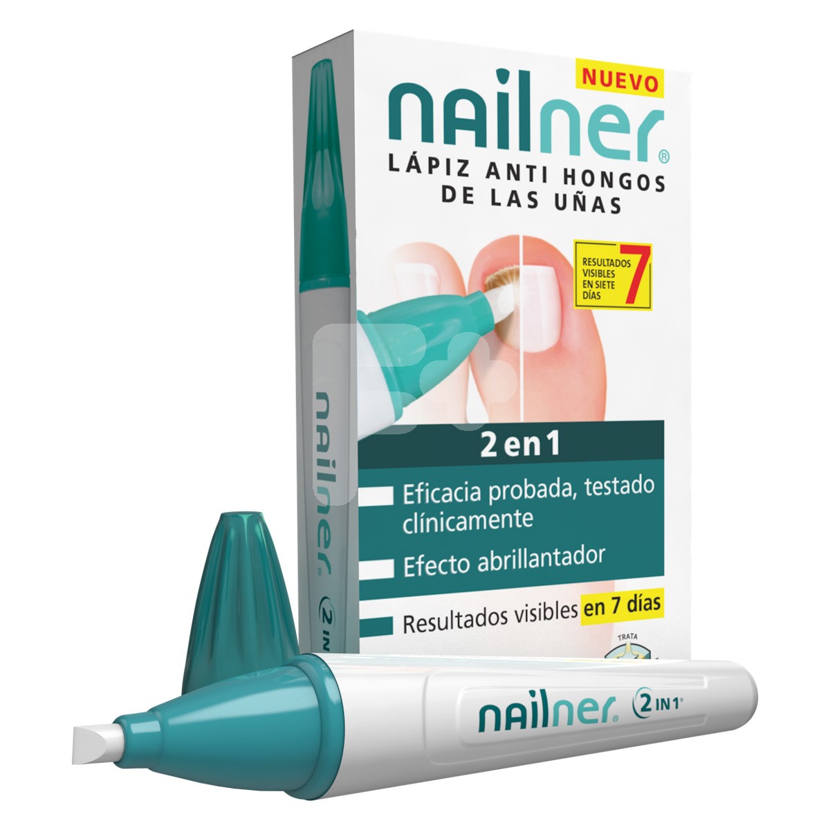 Nailner 2 en 1 lapiz antihongos 4 ml