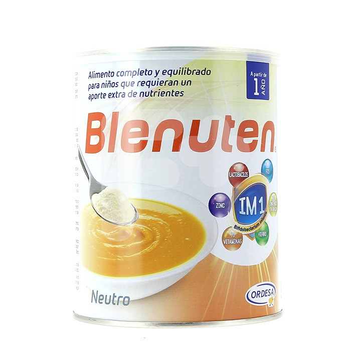 Blenuten neutro 0% azúcar 400g