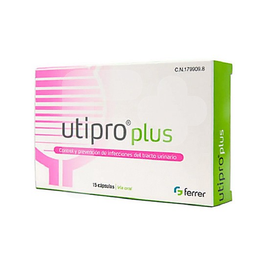 Utipro plus 15 cápsulas