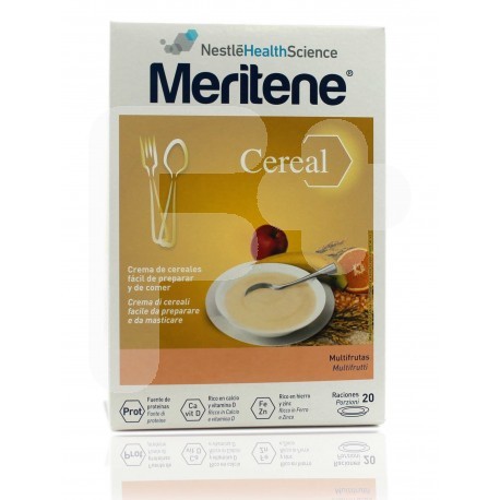 Meritene cereales multifrutas 2 x 300gr.