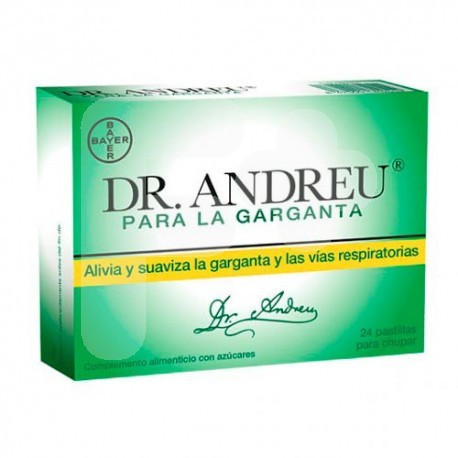 DR.ANDREU PARA LA GARGANTA 24 PASTILLAS