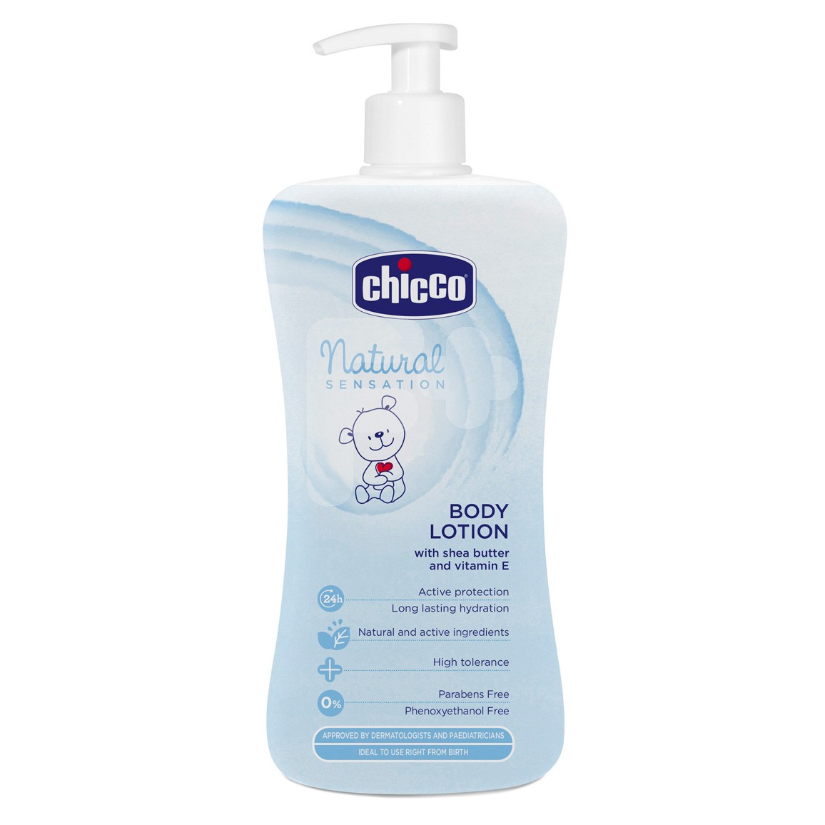 Chicco Natural Sensation crema corporal 500ml