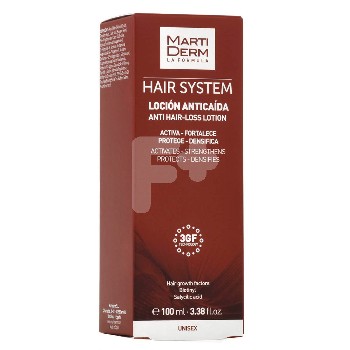 MartiDerm Hair System Loción Anticaída 100 ml