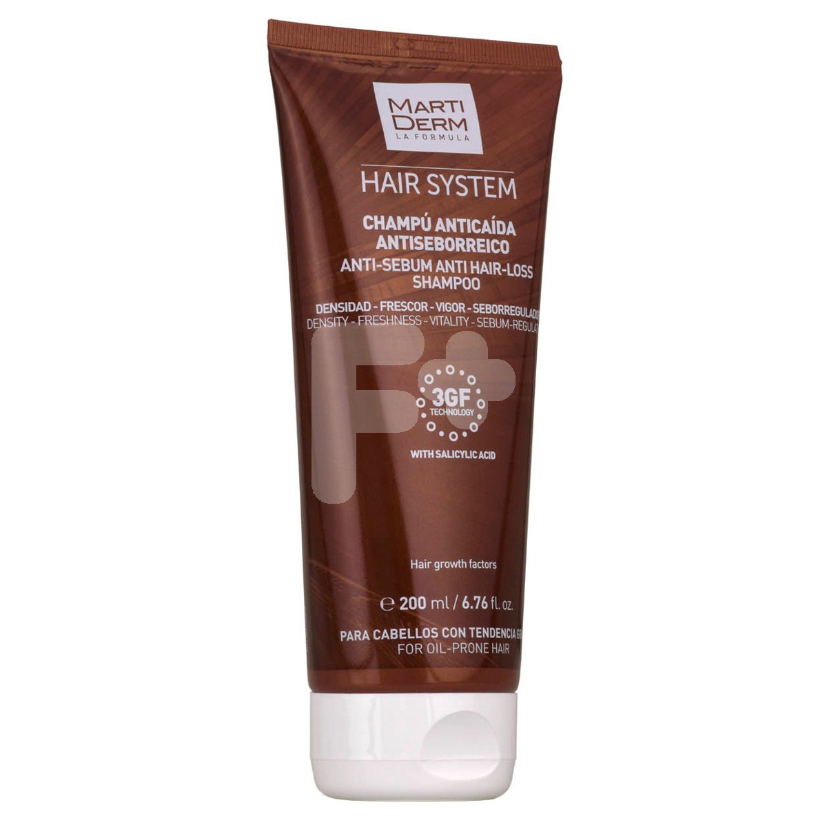 MartiDerm Hair System Champú Anticaída Antiseborreico  200 ml