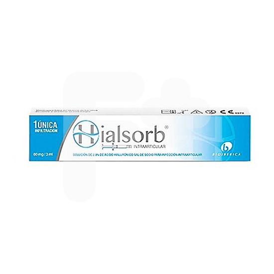 Hialsorb intraarticular jeringa prec 3ml