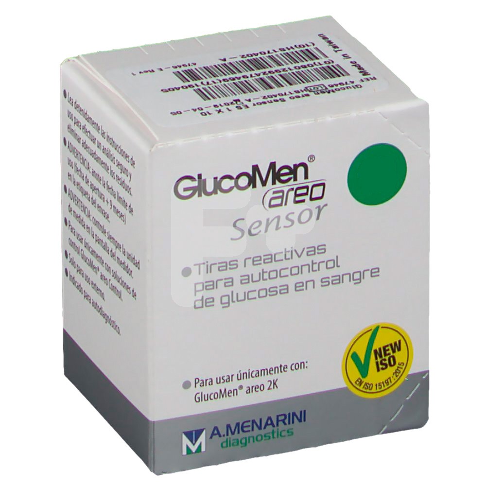 Glucomen areo sensor glucosa 100 tiras