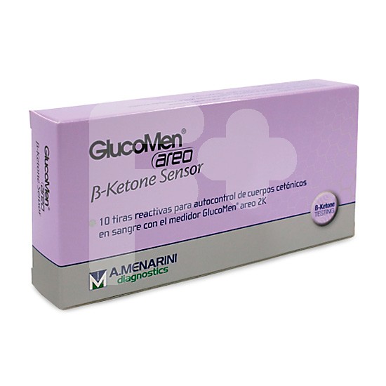 Glucomen areo sensor b-ketone 10 tiras