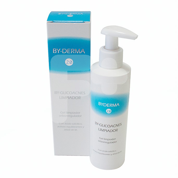 By-derma by-glicoacnes gel limpiad 200ml