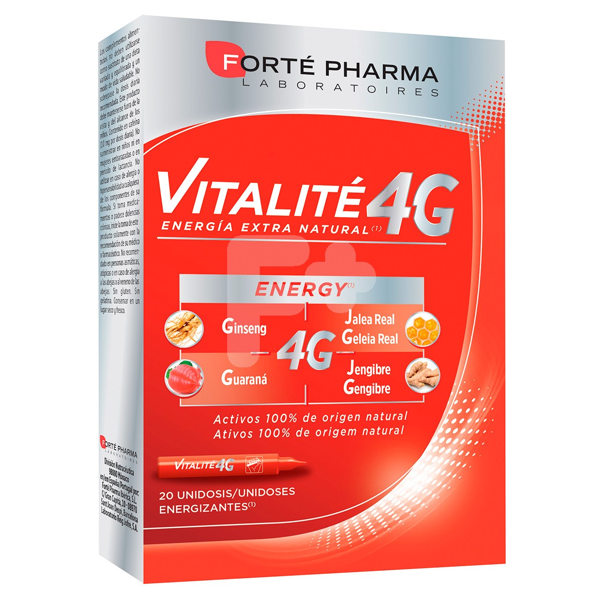 Forte Pharma Energy vitalite 4 20 viales