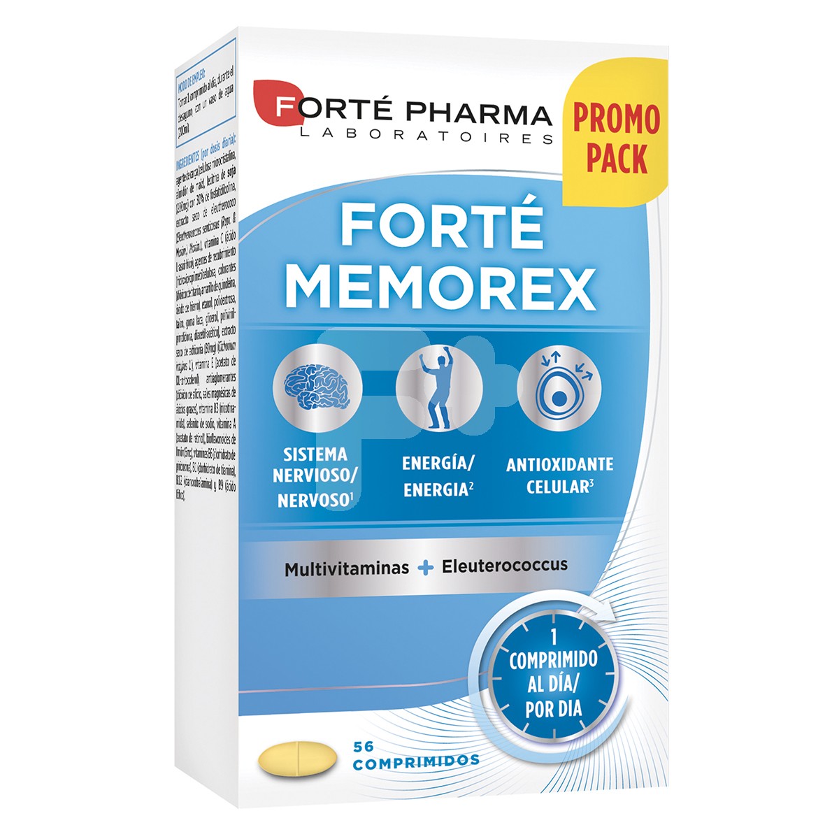 Forte pharma energy memorex 56 comprimidos