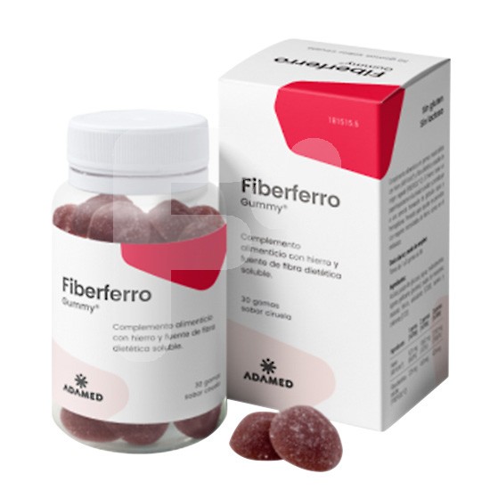 Fiberferro gummy 30 gomas masticables