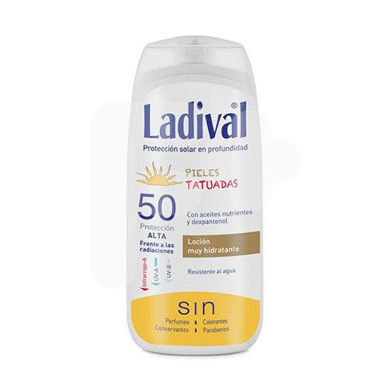 Ladival piel tatuada spf50 locion 200ml