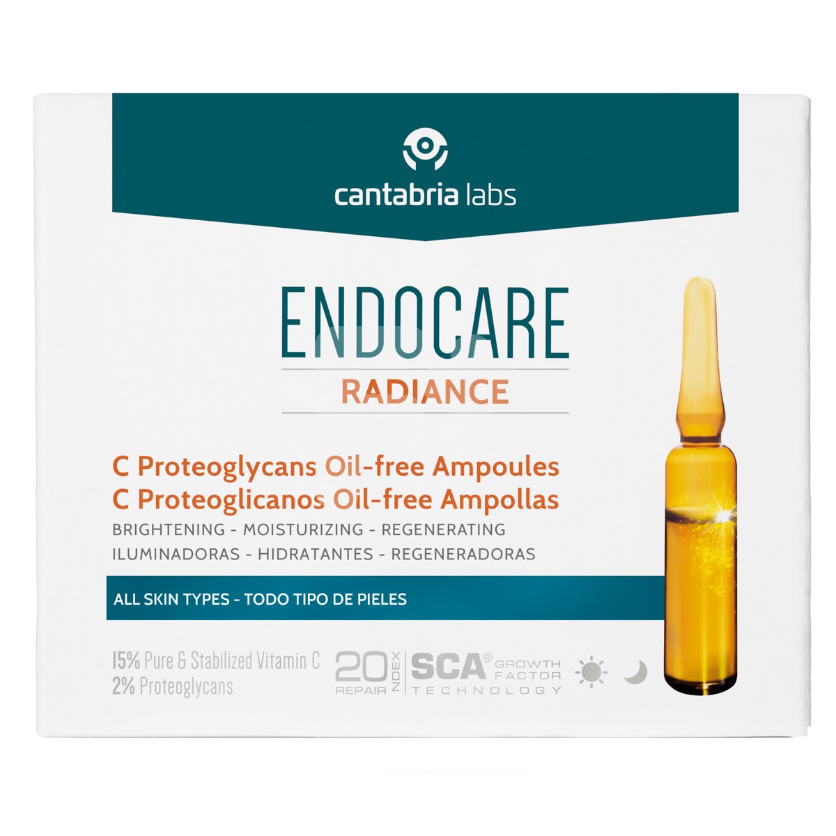 Endocare C Proteoglicanos Oil Free 30 ampollas.