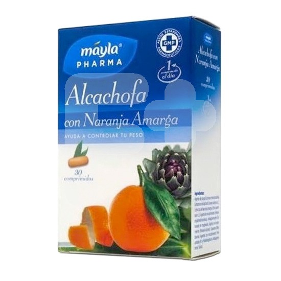 Alcachofa con naranja amarga 30 comprimidos