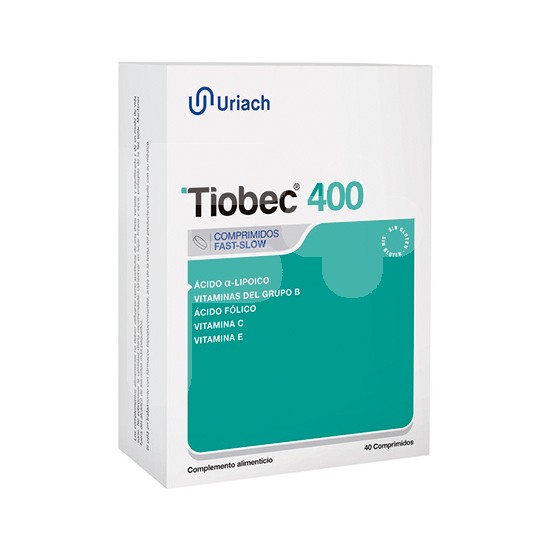 Tiobec 400 40 comprimidos