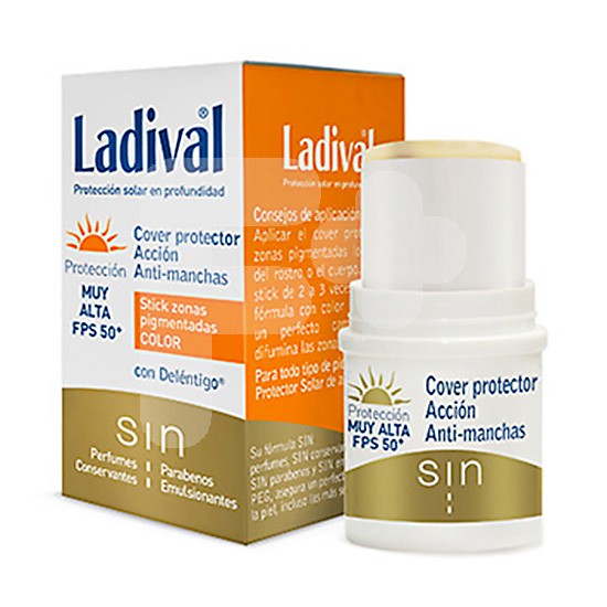 Ladival facial cover color 50+ stick 4 g