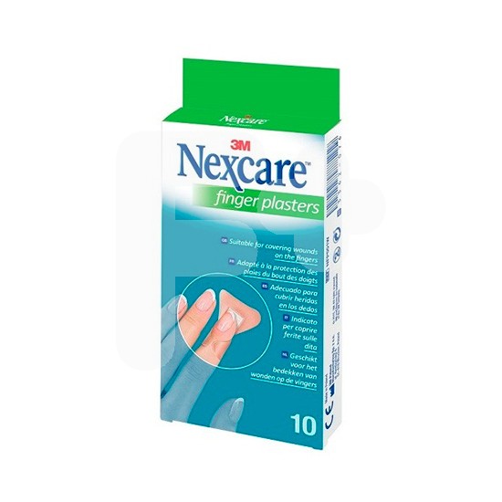 Nexcare finger plasters 10 tiras