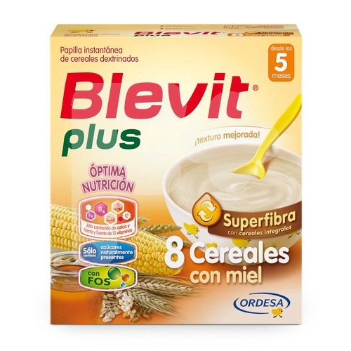 Blevit plus superfibra 8 cereal miel 600