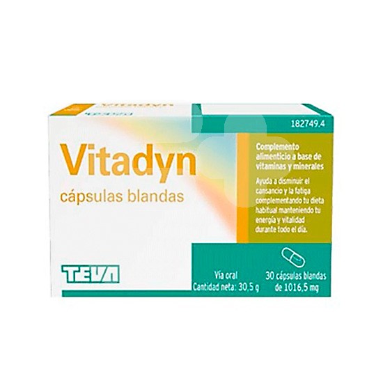 Vitadyn 30 cápsulas blandas