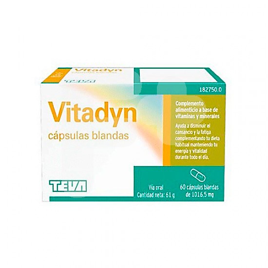 Vitadyn 60 cápsulas blandas