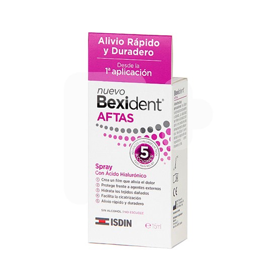 Bexident aftas spray bucal 15 ml