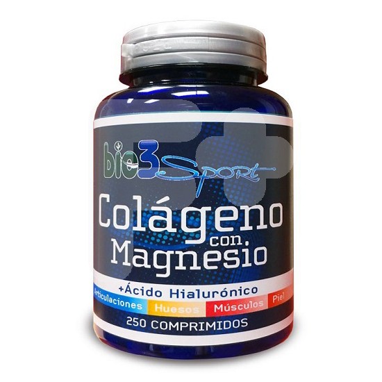 Bie3 sport colágeno+magnesio+hialurónico 250 comprimidos