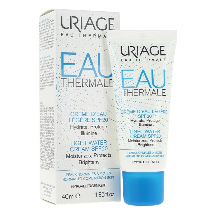 Crema de agua ligera spf20 Uriage 40ml Crema de agua ligera spf20 Uriage 40ml