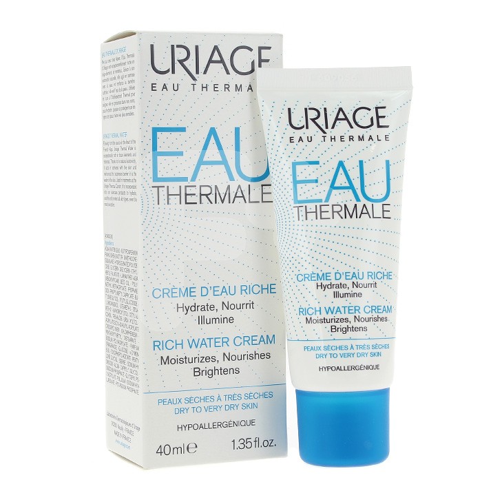 Crema de agua rica Uriage 40ml Crema de agua rica Uriage 40ml