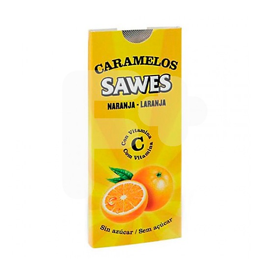 CARAMELOS SAWES NARANJA S/A BLISTER